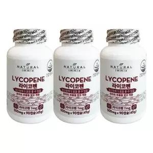 내추럴이믹스 라이코펜 500mg x 90캡슐 3개 (AD)