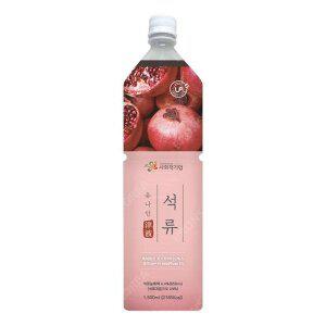 유나인베이스 석류 1.5L / 과일원액 희석음료 석류즙 원액
