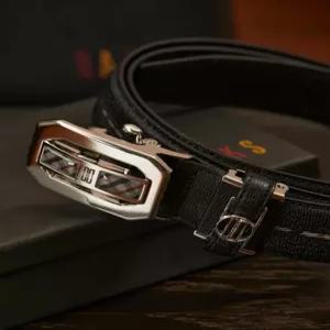 닥스 액세서리 남성 24FW [스테디셀러]블랙 DD로고 소가죽 벨트 WBBE4F614BK