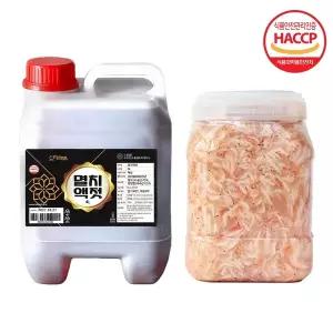 [HACCP] 인증 김장세트 멸치액젓 4L+솔잎 새우추젓 2kg