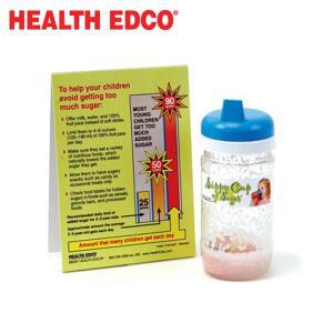 설탕 음료의 위험 치과 보건교육 양치교육 79489 / SY