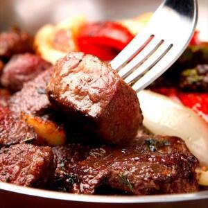 [초이스등급]부채살 큐브 스테이크 200g 5팩구성