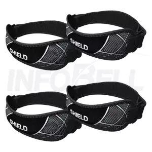 백세지켜 무릎짱짱 초 경량 고탄력 벨크로 무릎 근육 슬개건 슬개골 무릅 테이핑 보호 밴드 보호대 4세트