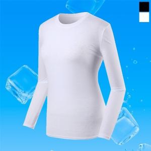 썬마스킨  여성 크레오라 고스판 냉감  라운드 쿨티셔츠/이너티셔츠 TZ25102W