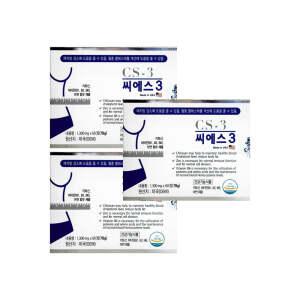 씨에스3 1300mg x 60정 3박스 cs 키토산 비타민 아연 알로에베라잎추출분말 미역귀 생선콜라겐