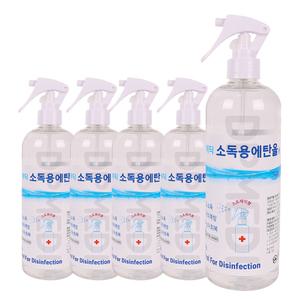 두원 메딕 뿌리는 소독용 에탄올 스프레이 500ml 5개