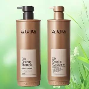 에스테티카 실크 클리어링 샴푸 린스 컨디셔너 1500ml 