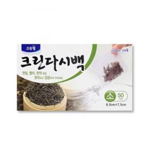 [잡다리씨] 크린랩 다시팩 육수망 다시망 다시백 국물팩 소 50매