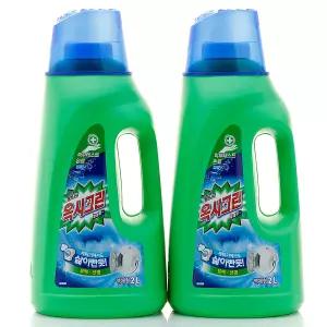 옥시크린 리퀴드 2L X 2개 세탁표백제 세탁세제 액체형