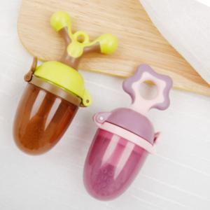 예꼬맘 아기 유아 이유식 실리콘 과즙망 연두 X2개