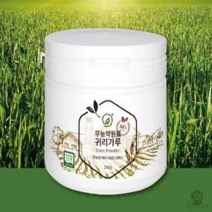 휴나인 무농약원료 귀리가루 200G 대용량 고함량 곡물차