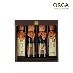 [올가] ORGA 참기름 간장 선물세트 2호