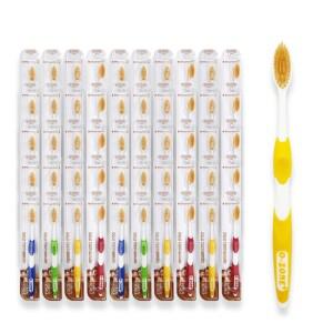 오존 오죤 부드러운 이중 미세모 금 골드 칫솔 40개 금칫솔 미세모칫솔 골드칫솔 어금니칫솔