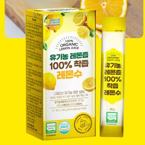 체링유 레몬즙 스틱 14봉 유기농레몬