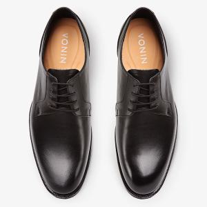 보닌 천연소가죽 광폭 더비 수제구두 GK108BK