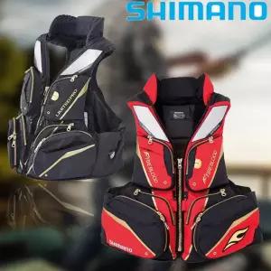 시마노 VF-111U 리미티드 프로 파이어 블러드 플로팅 낚시조끼 바다낚시 갯바위