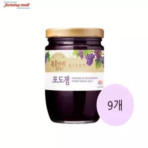 [보금푸드] 복음자리 포도잼 370g 9개
