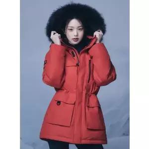 [아이더](타임스퀘어점패션관)(최초가:459,000) 역시즌 남여공용 캐쥬얼 봄버 구스 다운 카라스 리버스 ...