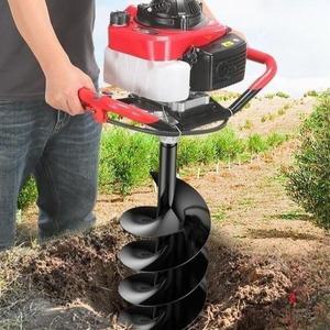 야마하 농용엔진드릴 고출력 땅파는기계 과수원 시비 구멍파기 굴착기