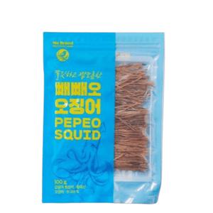 노브랜드 빼빼오징어 오징어 맥주 안주 마른 건조 건어물 간식 100g 2팩