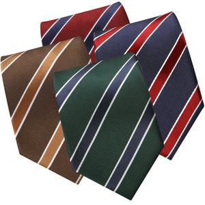 남자 넥타이 수동 사선 스트라이프 프레피룩 캐주얼 교복 정장 명품 실크 폴로 프레피 남성넥타이