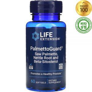 라이프익스텐션 팔메토가드 쏘팔메토 네틀루트 베타시토스테롤 60정 소프트젤 Saw Palmetto Guard Nettle R