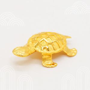 [아시아골드] 24K 순금 행운등딱지 거북이 37.5g