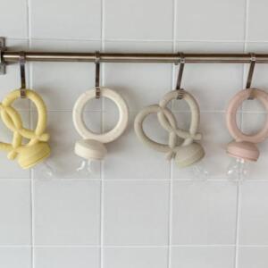 프로미스 아기 유아 과즙망 실리콘 도넛 프림로즈 X2