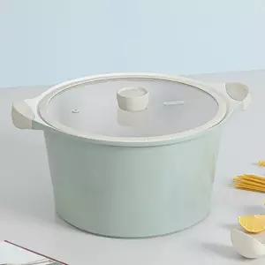 오슬로 마린 인덕션 겸용 그린 민트 냄비 28cm 곰솥