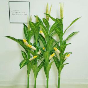 인조 옥수수 조화 밀집 식물 인공 줄기