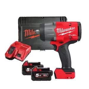 밀워키 임팩렌치 M18 FHIW2F12-502X 배터리2개