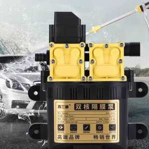 세차기 12V 스프레이 관리 고압 세차 가정용 키트 자동차 청소 물총