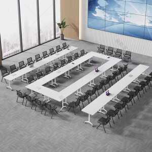 접이식 교육 테이블 회의책상 다용도 탁자 서재 연수용 이동식 데스크