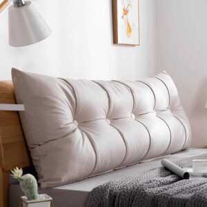 등받이 쿠션 쇼파 대형 멀티 삼각패드 침대 헤드 탈착식 대형 베개