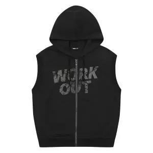 [소이] 남자 봄이월 스트릿후드집업조끼(25F0131)