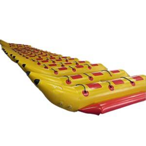 수상레저 바나나보트 래프팅 빠지 놀이기구 서핑  구명조끼 바나나 수영장 보트 물놀이