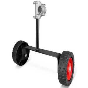 탈부착 휠 지지대 쟁기 예초기 예초기바퀴 바퀴 잔디 장착 거치대 낚싯대