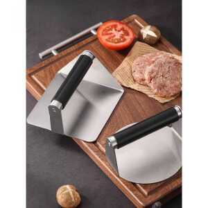 버거프레스 패티누르개 스테이크 호떡 함박 스테인리스 메이커 바베큐 햄버거