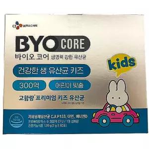 BYO 바이오코어 건강한 생유산균 키즈 2g 60포 2박스