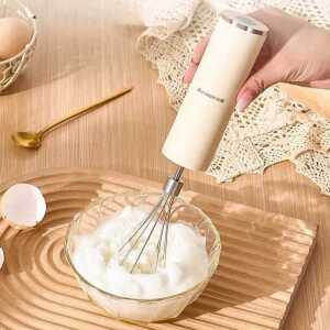 핸드거품기 계란거품기 핸드믹서 교반기 가정용 스테인레스 전동 휘핑기