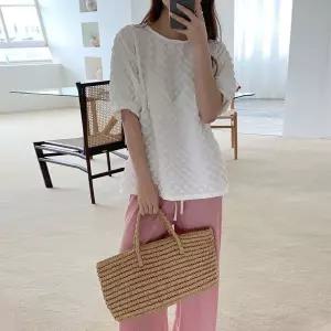 [보리보리/마미누리]마카롱블라우스 반팔 빅사이즈 임산부 여름 임부복