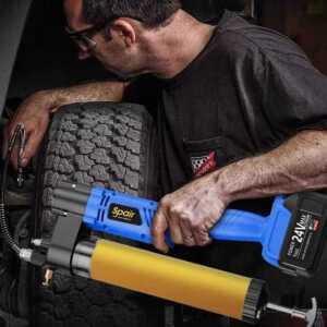 전동 그리스주입기 충전식 굴삭기 구리스건 카트리지 충전기