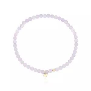 [롯데백화점]티르리르 14K 라벤더 비드 팔찌 TBSK4G22073M