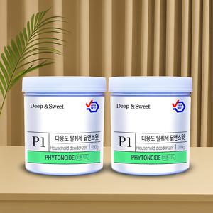 [신규입점]악취 냄새제거 거실 방 화장실 옷장 초강력 실내 탈취제 딥앤스윗 대용량 400g, 2개