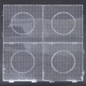 (KO) 블럭비즈 연결판 특대 4개X1팩 컬러 비즈판