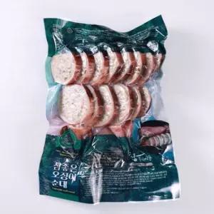 강원도 속초 전통 순대 수제 오징어순대 슬라이스 500g x2개