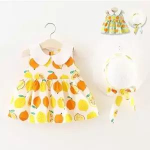 레모니 여아 민소매 원피스 모자세트 304147 (WFJ1GSA)