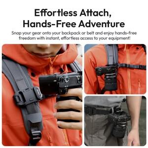 Ulanzi UKA07 배낭용 Uka 퀵 릴리스 키트 Arca-Swiss  F38 시스템용 번거롭지 않은 행잉 10KG 로드 슈트