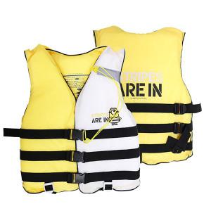 아동 성인 구명조끼 미니언즈 부력 보조복 65kg