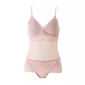 [롯데백화점]와코루 감각적인 시스루 레이스 스트랍 컵란쥬 망사팬티세트WLGC500WLGC500T